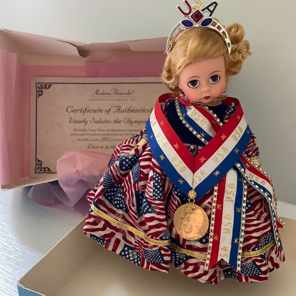 8” Wendy Salutes the Olympics Mdm. Alexander doll